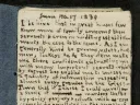 A page from a miniature novel written by teenager Charlotte Brontë