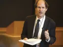 Professor Sunstein in his Harvard milieu, teaching administrative law