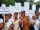 Rallying against rape: a candlelight protest in Mumbai, December 2013