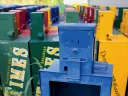 Photo of abandoned newspaper vending boxes