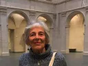 Photograph of Annette Samuels in the Harvard Art Museum