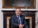 Portrait of Harvard President Lawrence S. Bacow