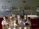 Romanian children in a Bucharest orphanage, circa 1995